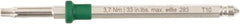 Wiha - 4mm Drive T7 Torx Screwdriver Bit - 75mm OAL - Exact Tooling