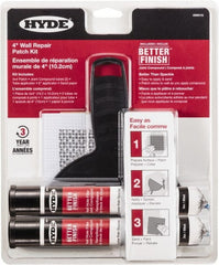 Hyde Tools - 3 oz Kit Drywall/Plaster Repair - White - Exact Tooling