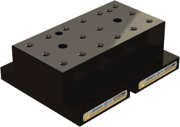 Jergens - Vise Riser - Steel, 150mm Long, 300mm Wide, 100mm High - Exact Tooling