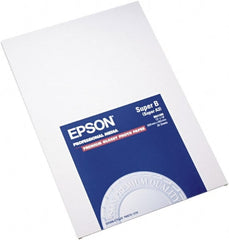 Epson - 13" x 19" White Photo Paper - Use with Inkjet Printers - Exact Tooling