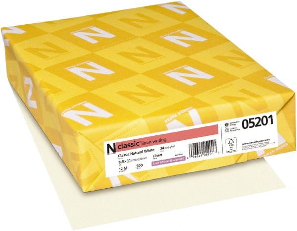 Neenah Paper - 8-1/2" x 11" Natural White Copy Paper - Use with Laser Printers, Inkjet Printers, Copiers - Exact Tooling