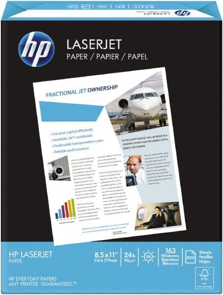 Hewlett-Packard - 8-1/2" x 11" Ultra White Copy Paper - Use with Laser Copiers, Laser Printers - Exact Tooling