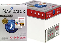 Navigator - 8-1/2" x 11" White Copy Paper - Use with Laser Printers, Copiers, Fax Machines, Multifunction Machines - Exact Tooling