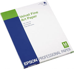 Epson - 8-1/2" x 11" White Photo Paper - Use with Inkjet Printers - Exact Tooling