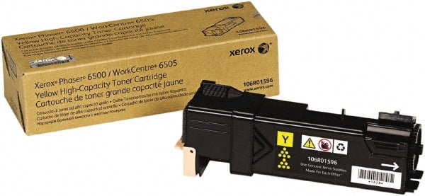 Xerox - Yellow Toner Cartridge - Use with Xerox Phaser 6500, WorkCentre 6505 - Exact Tooling