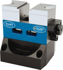 Kurt - 1 Piece Vise Riser - Aluminum, 5" Long, 4-3/4" Wide, 2-11/16" High - Exact Tooling