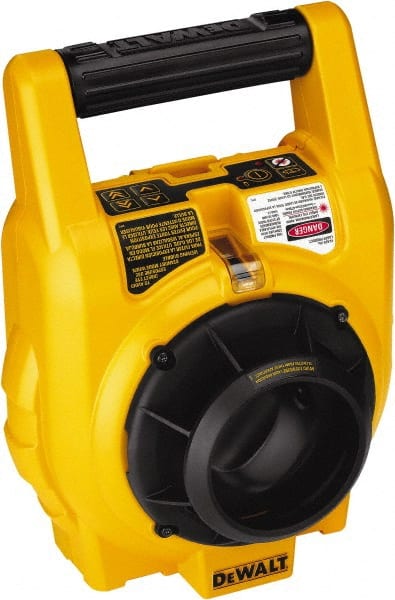 DeWALT - 1,000' Measuring Range, 1/4" at 100' Accuracy, Self-Leveling Rotary Laser - ±5° Self Leveling Range, 60 & 600 RPM, 1 Beam, 2 D Alkaline Battery Included - Exact Tooling