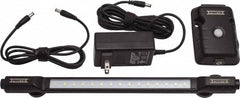 Proto - Tool Box Plastic LED Hutch Light Kit - 8-3/4" Wide x 13-9/16" Deep x 2-3/8" High, Black, For Hutches - Exact Tooling