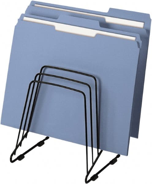 FELLOWES - Black Inclined File Sorter - Steel - Exact Tooling