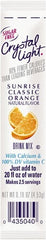 Crystal Light - On the Go, Sunrise Orange, .16 oz Packets, 30/Box - Exact Tooling