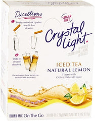 Crystal Light - On the Go, Iced Tea, .16 oz Packets, 30/Box - Exact Tooling