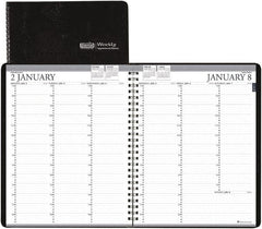 House of Doolittle - 26 Sheet, 8-1/2 x 11", Weekly Planner - Black - Exact Tooling