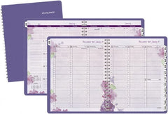 AT-A-GLANCE - 312 Sheet, 8-1/2 x 11", Weekly/Monthly Planner - Purple - Exact Tooling