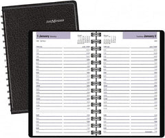 DayMinder - 312 Sheet, 11 x 17", Accounting Book - Black - Exact Tooling