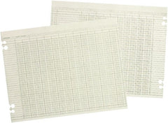 Wilson Jones - 100 Sheet, 9-1/4 x 11-7/8", Accounting Sheets - Green - Exact Tooling