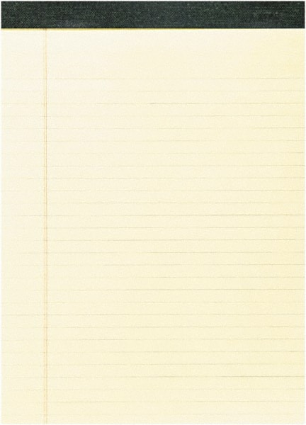 Roaring Spring - 40 Sheet, 5 x 8", Legal (Style) Legal Pad - Canary - Exact Tooling