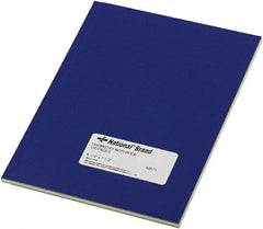 National Brand - 60 Sheet, 12-1/4 x 26", Narrow Chemistry Notebook - Blue - Exact Tooling