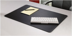 Artistic - 36" x 24" Black Desk Pad - Use with Desk - Exact Tooling