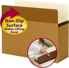 SMEAD - 8-1/2 x 11", Letter Size, Redrope, Pocket Folders - Straight Tab Cut Location - Exact Tooling