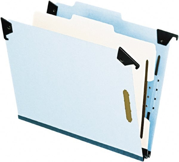 Pendaflex - 8-1/2 x 11", Letter Size, Blue, Hanging File Folder - 25 Point Stock, Right of Center Tab Cut Location - Exact Tooling