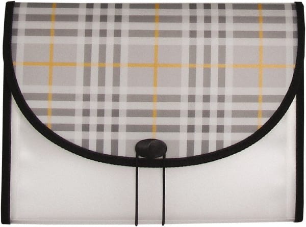 C-LINE - 8-1/2 x 11", Letter Size, Black & White, Expansion Folders - Exact Tooling