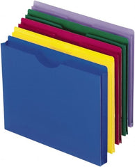 Pendaflex - 8-1/2 x 11", Letter Size, Assorted Colors, Expansion Folders - Exact Tooling
