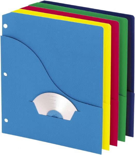 Pendaflex - 8-1/2 x 11", Letter Size, Assorted Colors, Project Folder - 11 Point Stock - Exact Tooling