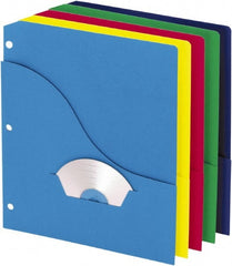 Pendaflex - 8-1/2 x 11", Letter Size, Assorted Colors, Project Folder - 11 Point Stock - Exact Tooling