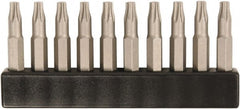 Wiha - 4mm Drive T20 Torx Screwdriver Bit - 28mm OAL - Exact Tooling