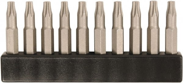 Wiha - 4mm Drive T15 Torx Screwdriver Bit - 28mm OAL - Exact Tooling