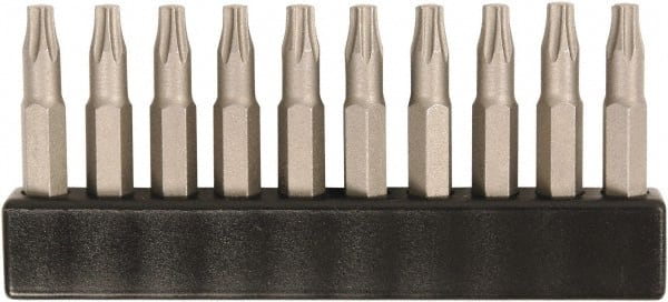 Wiha - Micro Bit (4mm) Drive T9 Torx Screwdriver Bit - 28mm OAL - Exact Tooling
