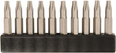Wiha - 4mm Drive T8 Torx Screwdriver Bit - 28mm OAL - Exact Tooling
