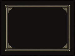 Geographic - 1 Piece Metallic Gray Document Holders-Certificate/Document - 9-3/4" High x 12-1/2" Wide - Exact Tooling