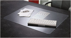 Artistic - 38" x 24" Clear Desk Pad - Use with Desk - Exact Tooling