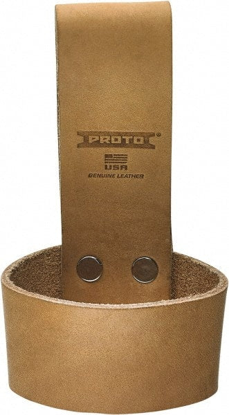 Proto - 1 Pocket Holster - Leather, Tan, 2-3/4" Wide x 2-11/16" High - Exact Tooling