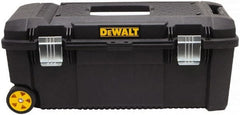 DeWALT - Tool Box - 28-1/2" Wide x 12-1/2" Deep x 12" High, Plastic, Black - Exact Tooling