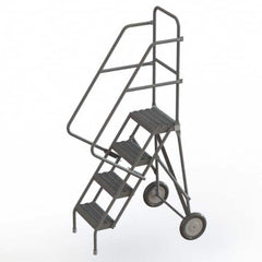 TRI-ARC - Rolling & Wall Mounted Ladders & Platforms Type: Rolling Style: Rolling Platform Ladder - Exact Tooling