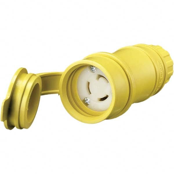 Hubbell Wiring Device-Kellems - 125V 15A NEMA L5-15R Industrial Twist Lock Connector - Exact Tooling