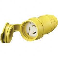 Hubbell Wiring Device-Kellems - 125V 15A NEMA L5-15R Industrial Twist Lock Connector - Exact Tooling