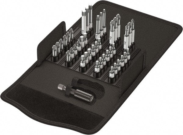 Wera - Posidriv Bit Set - 1/4" Drive - Exact Tooling