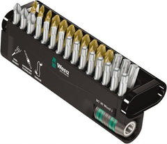 Wera - Posidriv Bit Set - 1/4" Drive - Exact Tooling