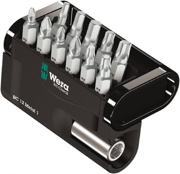 Wera - Posidriv Bit Set - 1/4" Drive - Exact Tooling