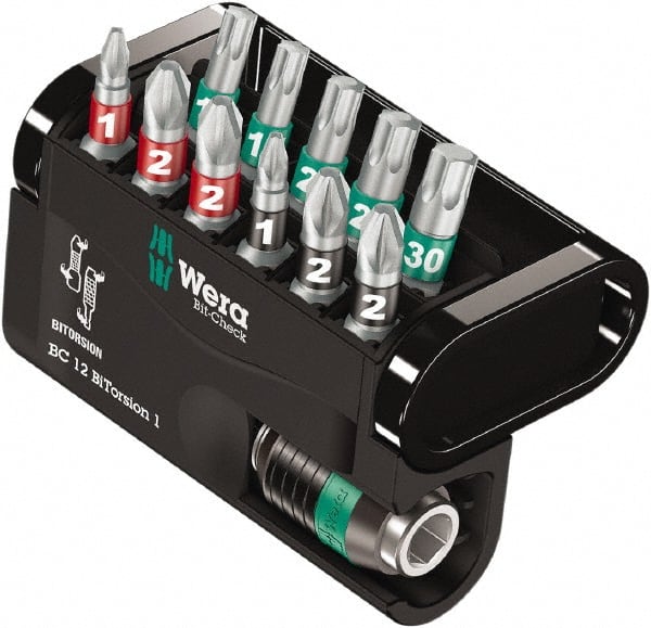 Wera - Posidriv Bit Set - 1/4" Drive - Exact Tooling