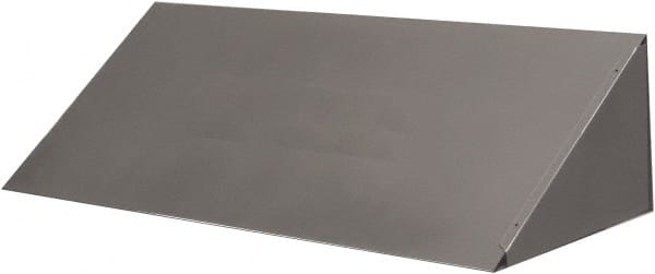 Durham - 33-3/4" Wide x 8-5/8" High, Gray Bin Cover - Use with 12" Deep Bins - Exact Tooling
