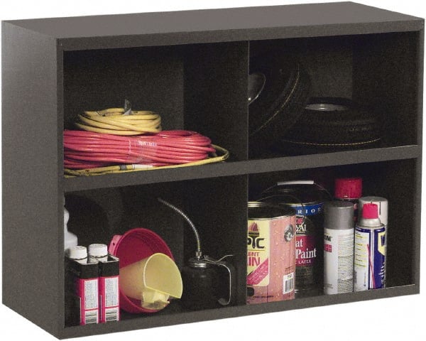 Durham - 4 Drawer, 4 Compartment, Small Parts Large Opening Storage Bin - 12" Deep x 33-3/4" Wide x 23-7/8" High - Exact Tooling