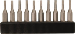 Wiha - 2mm Blade, 5/32" Drive Slotted Screwdriver Bit - 1-7/64" OAL - Exact Tooling