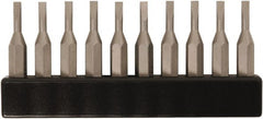 Wiha - 1.2mm Blade, 5/32" Drive Slotted Screwdriver Bit - 1-7/64" OAL - Exact Tooling