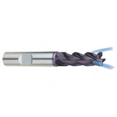 8mm Dia. - 63mm OAL - 4 FL Variable Helix Firex Carbide End Mill - Exact Tooling