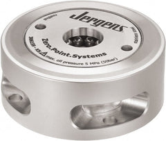 Jergens - ZPS Hydraulic CNC Quick Change Clamping Module - 1 Module Center, M15 Top Mount, 13 kN Retention Force, 50 bar (725 Lb/Sq In) Unlocking Pressure, 0.005mm Repeatability - Exact Tooling