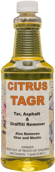 Detco - 32 oz Bottle Graffiti/Vandal Mark Remover - VOC Content g/L 533, Removes Graffiti - Exact Tooling